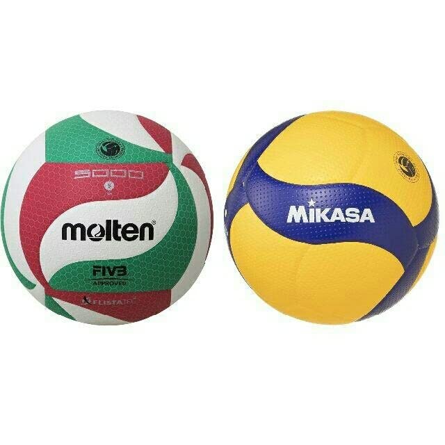 バレーボール 公認 5号球 ミカサ モルテン 8球セット